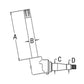 AR53850 RH / LH Spindle Fits John Deere Tractor 4030