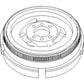 Flywheel with Ring Gear Fits 4520 4620 7020 with Syncro Range Transmission AR430