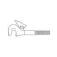 AR61659 Fits John Deere 4000 4020 4040 4230 4240 4320 4430 4440 Center Link End