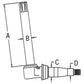 AR67417 New Spindle Fits John Deere Tractor 1020 1520 2020 2030 2440 2630 2640