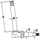 Spindle RH LH Fits John Deere 2950 2350 2040 2750 2550 2140 2755 2355 2940 255