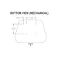 Fabric Bottom Seat - Mechanical Suspension Fits John Deere Replaces AR76515