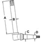 AR76932 New RH/LH Spindle Fits John Deere Tractor 2440 2640