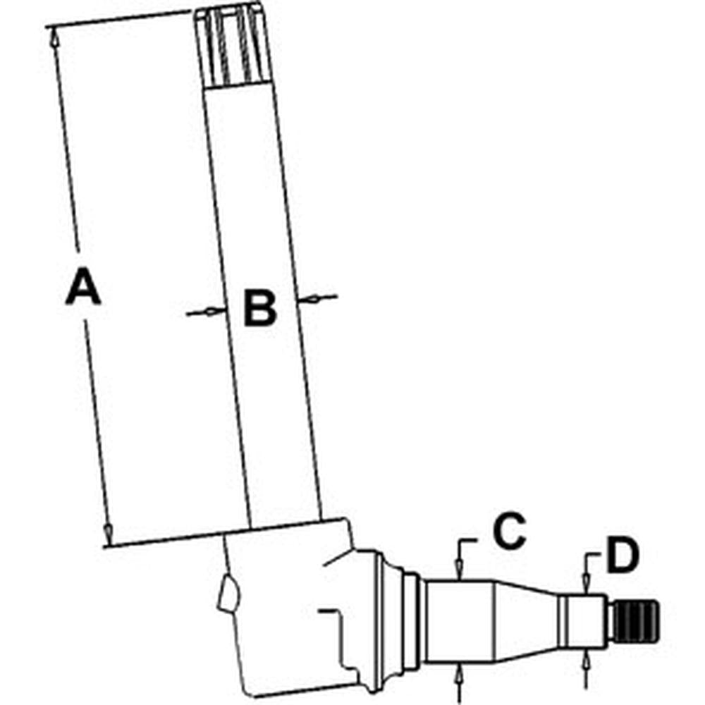 AMAR81954 Spindle - Right Or Left Hand