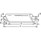 AR89594 Muffler w/ Vertical/Oval Body Fits John Deere Tractor 8440 8640