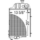 Radiator Fits John Deere 2640 2440 AR90947