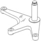 AR91812 New Bellcrank Fits John Deere Tractor 2440 2640 60" - 93" / 53" 79" Axle