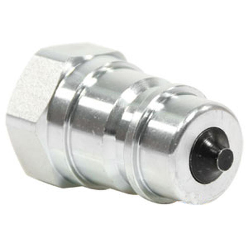 Pioneer 8010-15P Hydraulic Coupler ISO Male Tip 1/2" x 3/4" 16 NPTF 3000 PSI