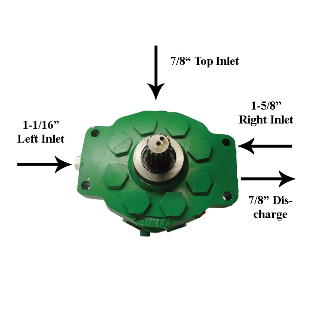 AR94660 Fits John Deere Hydraulic Pump 3010 3020 4000 4010 4020 4040 5010 6030