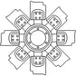 Fits John Deere Parts Fan 8 Blade AR94950 4455,4450,4255,4250,4055,4050,4055