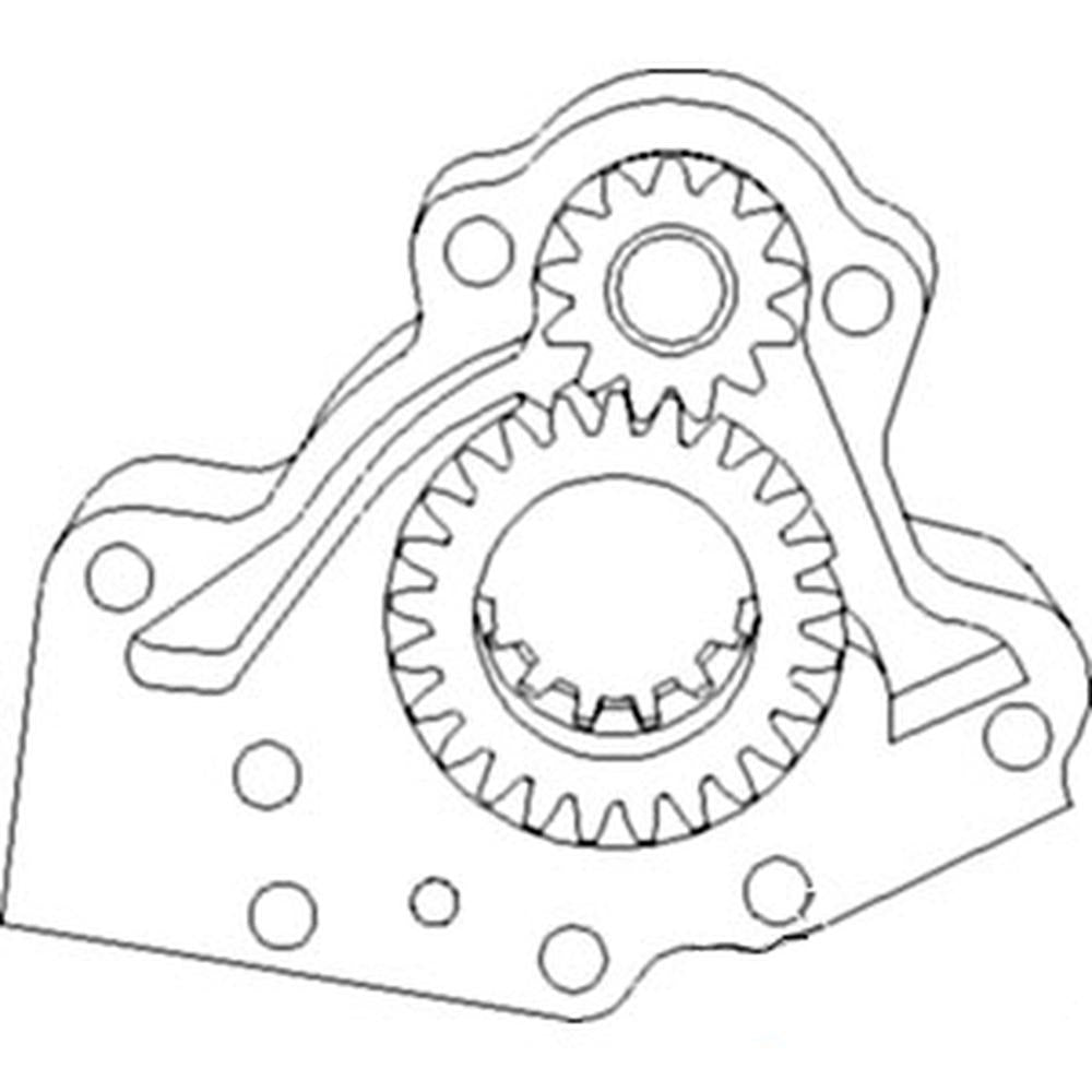 NEW Transmission Pump Fits John Deere 830 930 1030 820 920 1020 1520 + AR96662