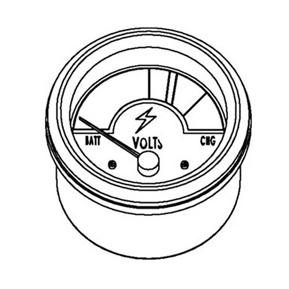 AT104767 Voltmeter Gauge Fits John Deere 444D 544D 643-D 644D 653E Indus.