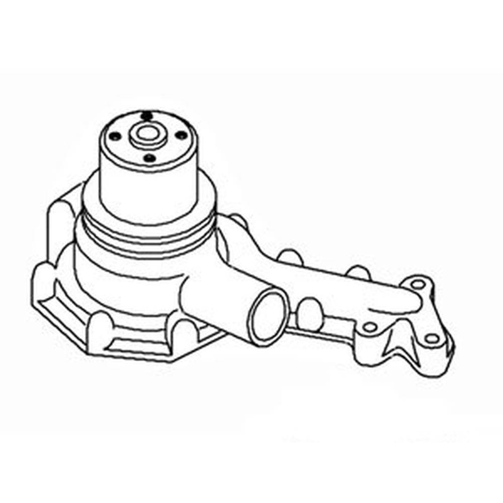Water Pump Fits John Deere 1010 2010 R12712