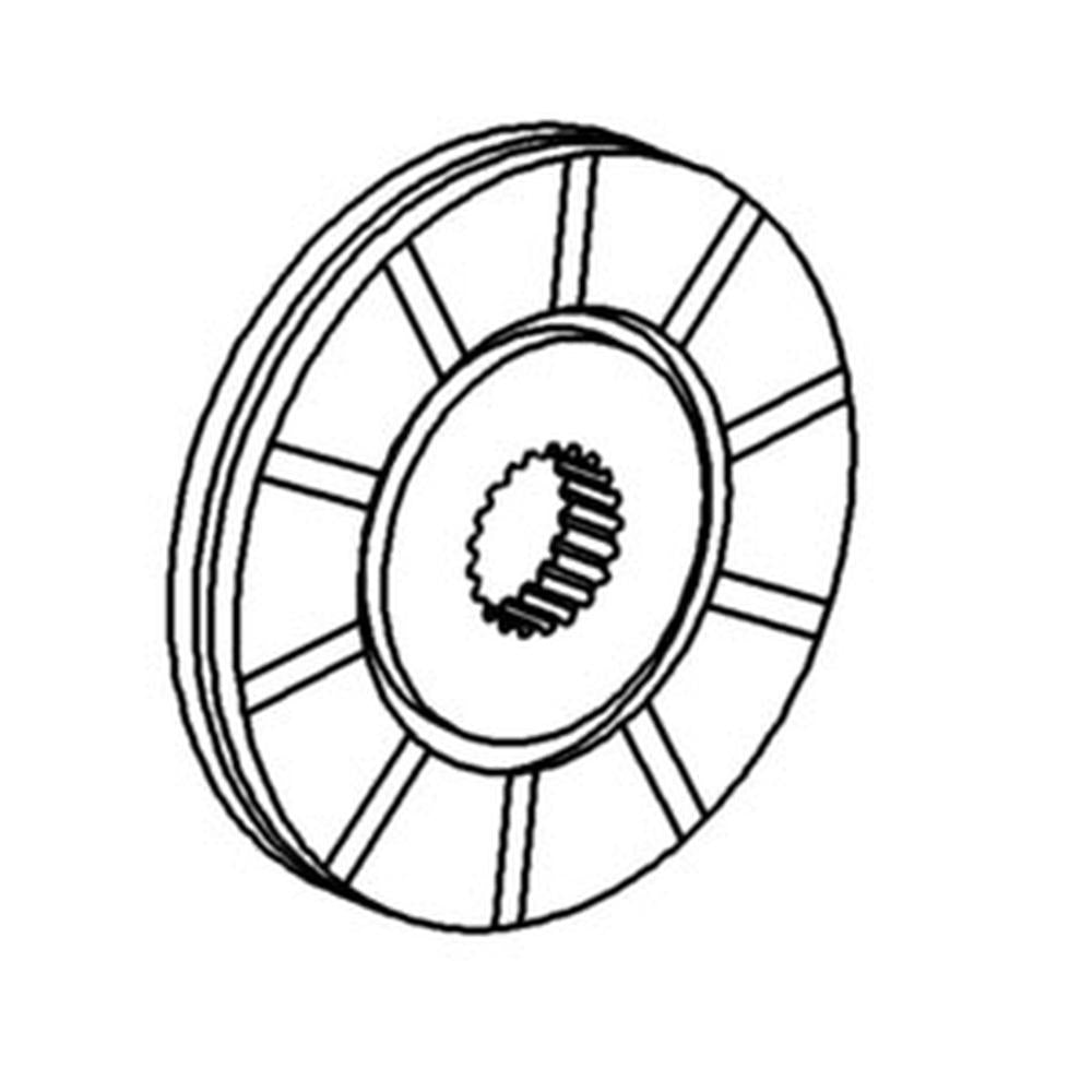 Brake Disc Fits 2010 2010 R C or Rowcrop Utility AT12312 AT314774