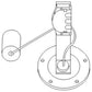 AT12643 Fuel Tank Sending Unit Fits John Deere