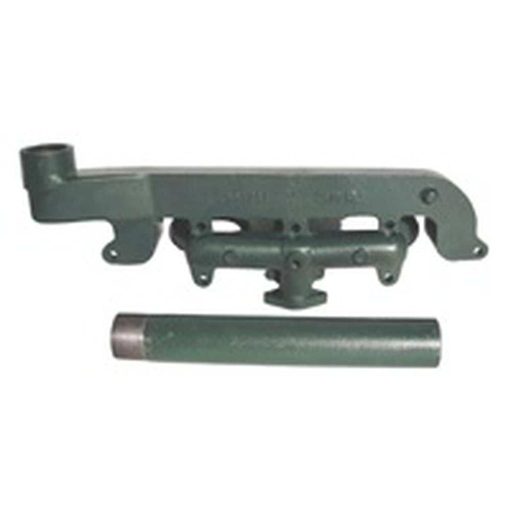 JDS237 Gas Manifold with 13" exhaust pipe (Fits John Deere 1010) Fits John Deere