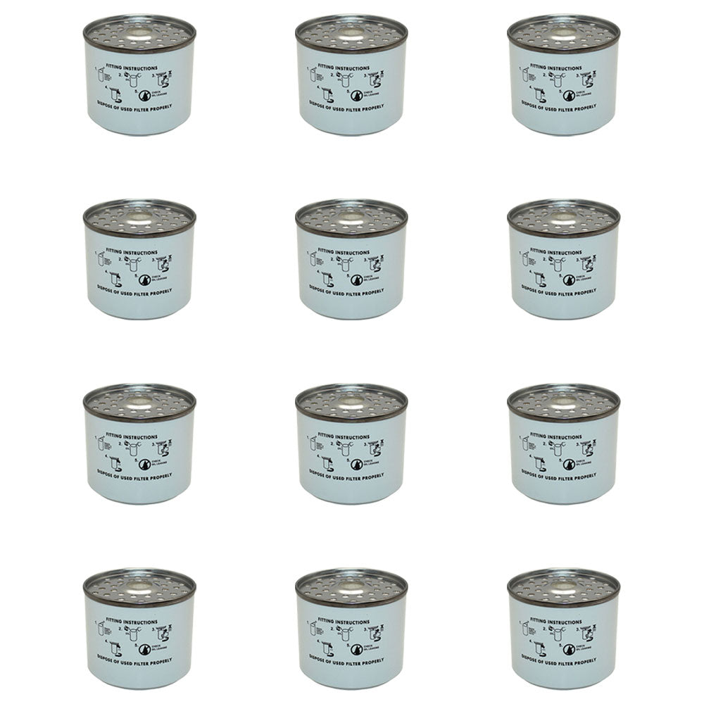 Qty 12: Fuel Filter Fits Case Replaces 1502155C91