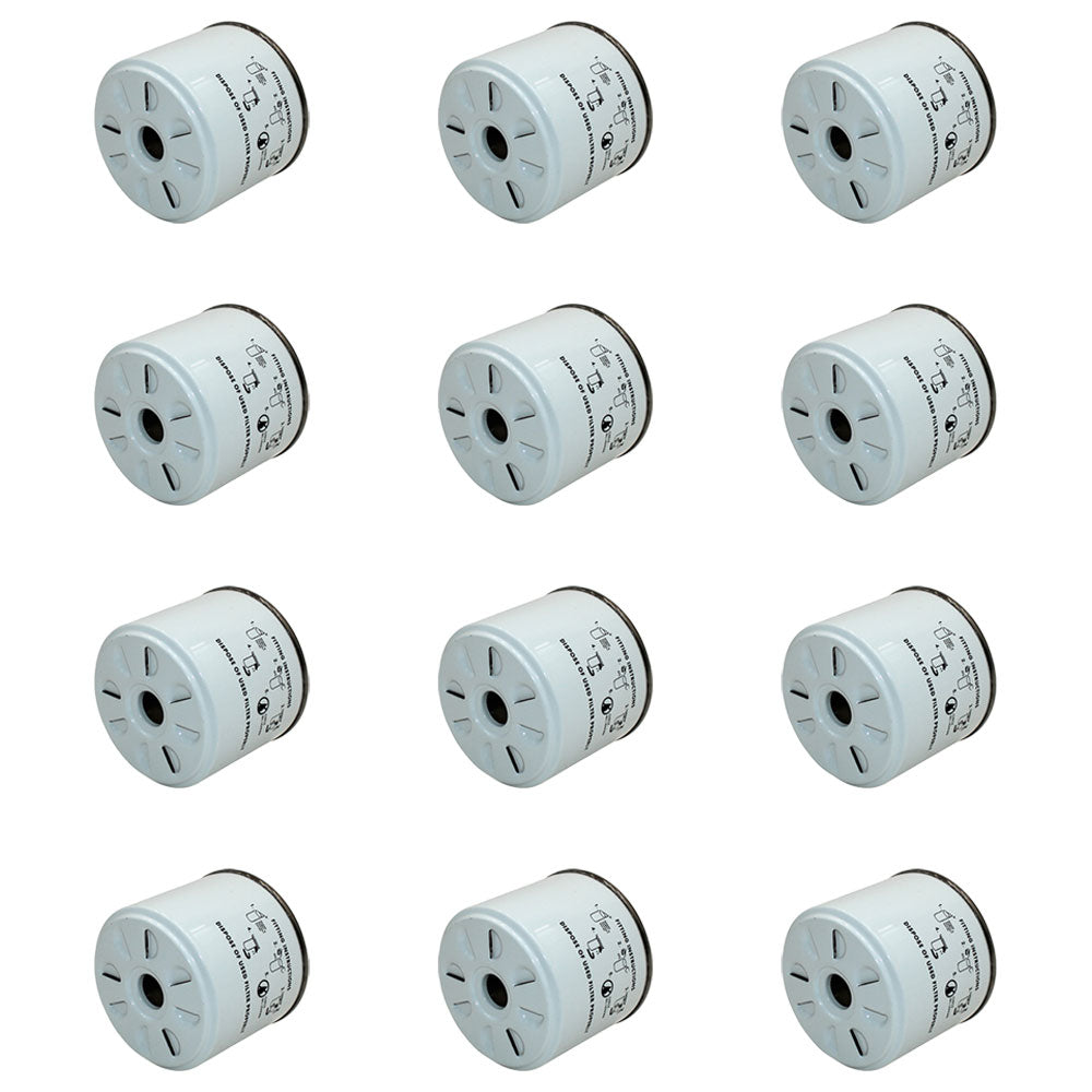 Qty 12: Fuel Filter Fits White Replaces 163953AS