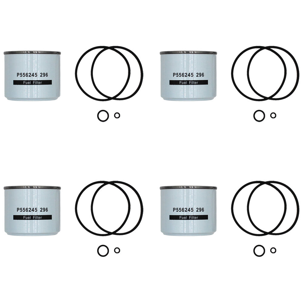 Qty 4: Fuel Filter Fits Landini Replaces 26561117