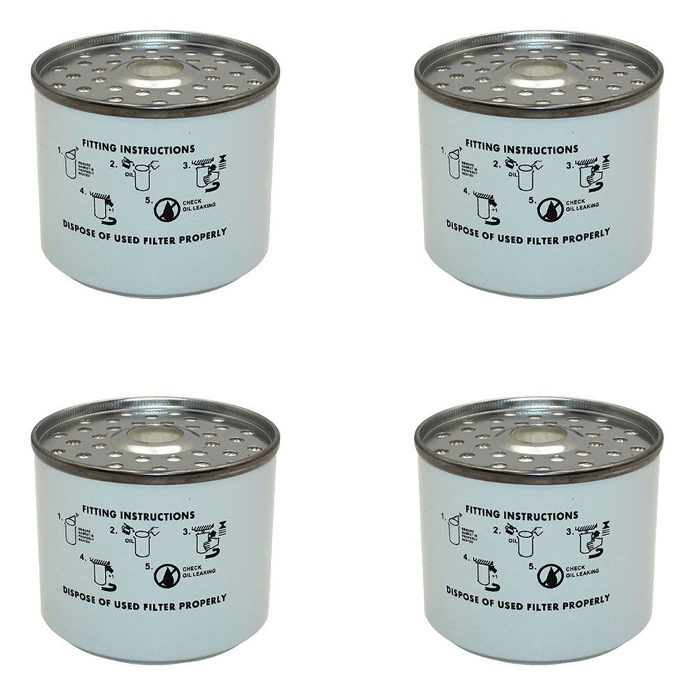 Qty 4: Fuel Filter Fits Minneapolis-Moline Replaces 10P2832