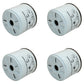 Qty 4: Fuel Filter Fits Long Replaces TX10314