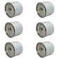 Qty 6: Fuel Filter Fits Leyland Replaces 37H1581