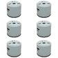 Qty 6: Fuel Filter Fits Massey Ferguson Replaces 1049939M1