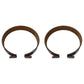 (2) Brake Bands Fits John Deere 455C 455D 455E 455G 555A 555B  AT142175