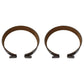 (2) Brake Bands AT142175 Fits John Deere 455C 455D 455E 455G 555A 555B