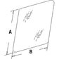 AT154429 New Upper Windshield Glass Fits John Deere 190E 330LC 370 490E 690ELC +