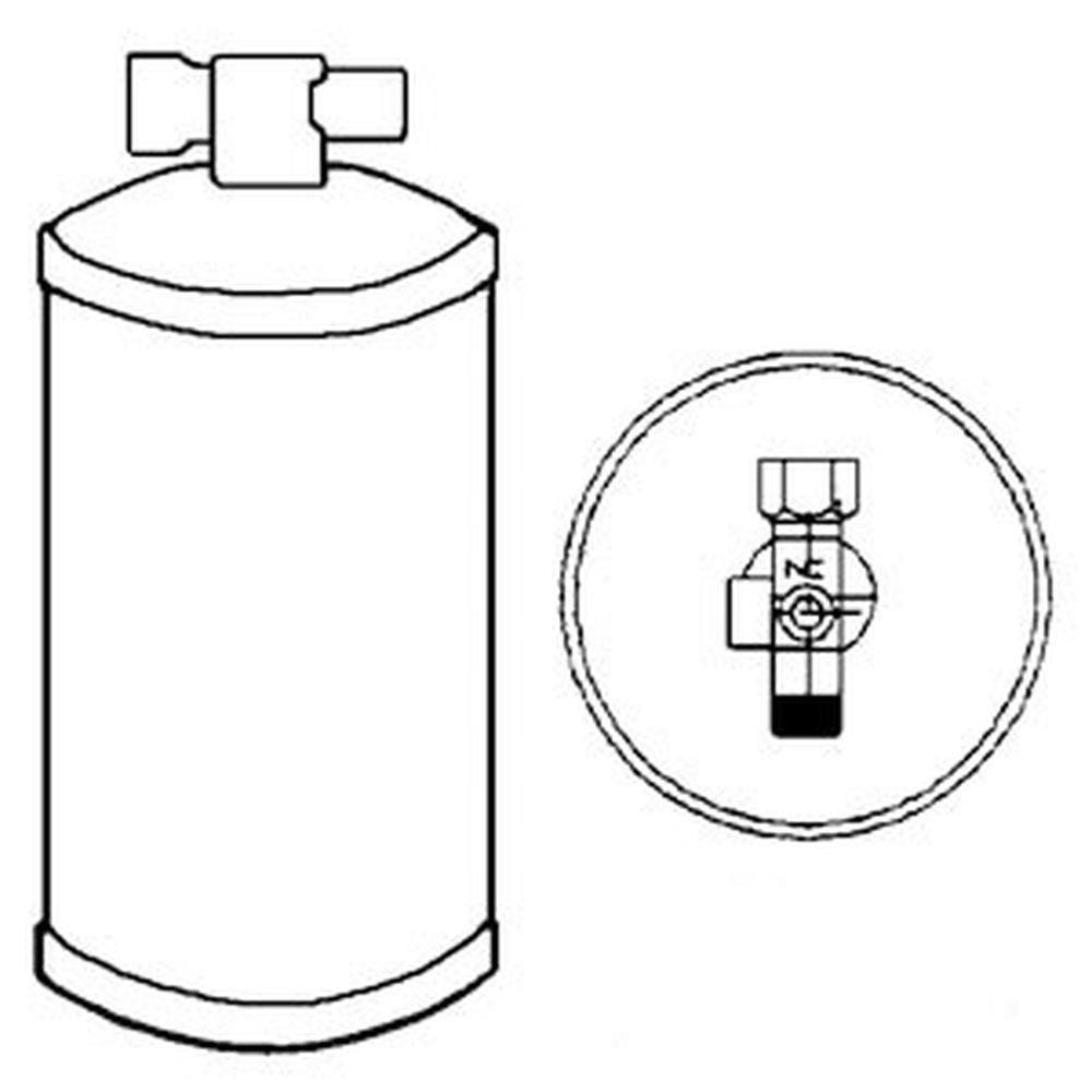 Receiver Drier Fits John Deere 8100 8110 8200 8210 8300 8310 8400 8410 AT125596