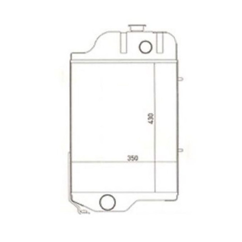 Northern 219593 Fits John Deere Tractor Radiator JD300 JD301 820 830 930 1130