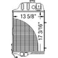 RADIATOR Fits John Deere 1020,1030,1130,1530,1630,2040,2240,3030,820,830 AT20849