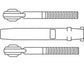 WN-AT20863-PEX Top Link Fits John Deere 1020 1520 2020 2440 2640 300B 301 301A