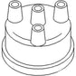 21A447 Distributor Cap Fits John Deere Tractor 300 301 302 310 350 380 +