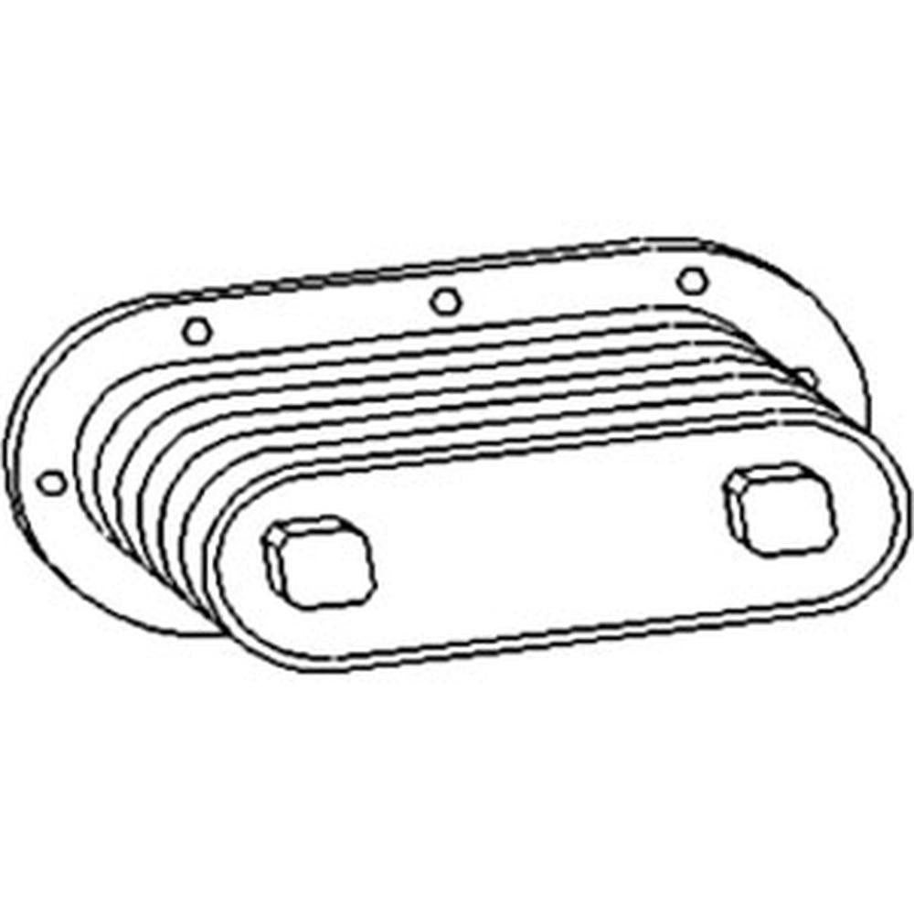WN-AT25038-PEX Engine Oil Cooler Fits John Deere 4040 4240 4440 4050 4250 4450
