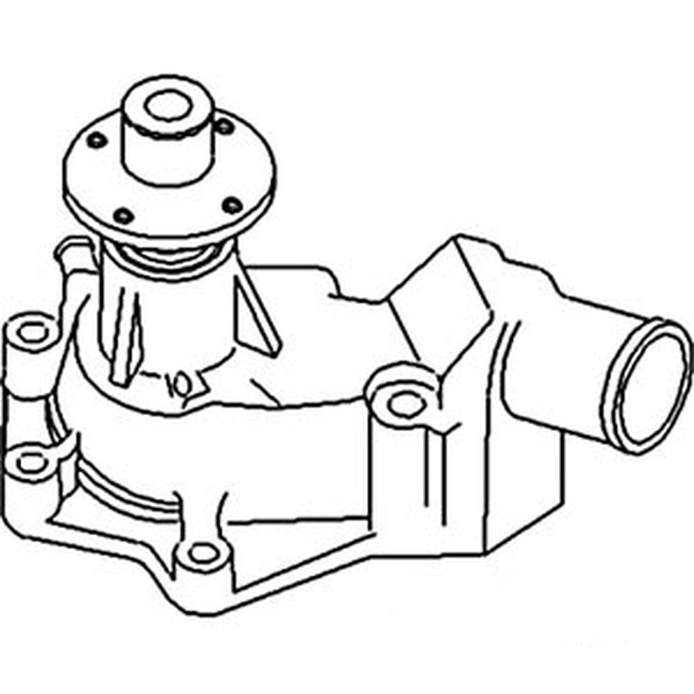 Fits John Deere AT29618 Water Pump Fits John Deere 1020, 1520, 2020