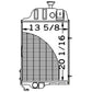 219709 Northern Radiator - Fits John Deere Fits: 310, 310A, 310B, 401D