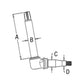Spindle - Right Hand/Left Hand Fits John Deere 300 302 400 310 2640 480 AT33636