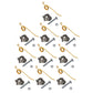 Qty 50: Hay Rake Teeth & Hold Down Clips Fits New Holland