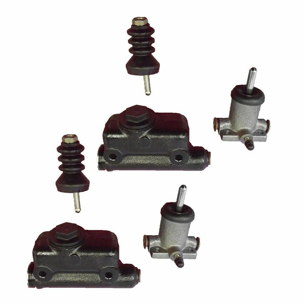3186482M91 Qty 2: Brake Master & Slave Cylinder Kit Fits Massey Ferguson