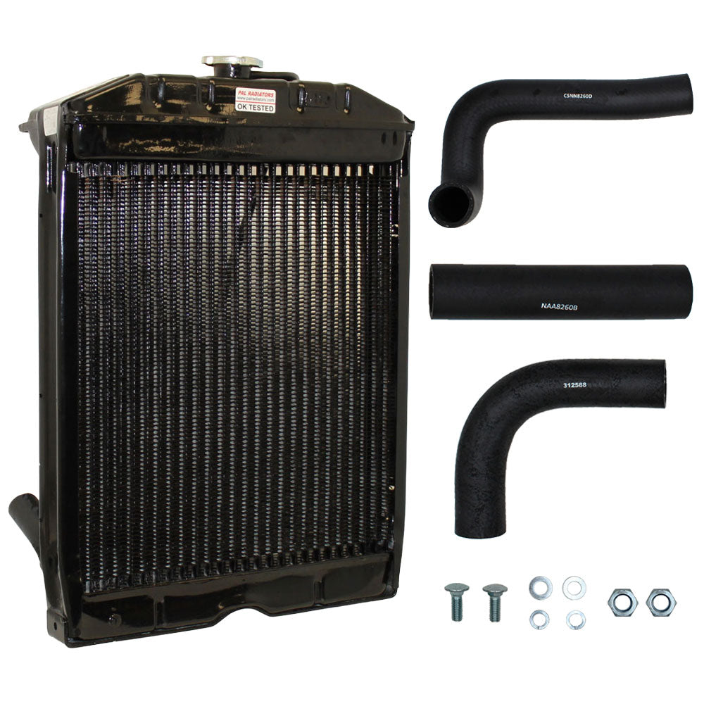 Radiator Set C5NN8005AB Fits Ford New Holland 501 600 841 861 900 1801 81805629