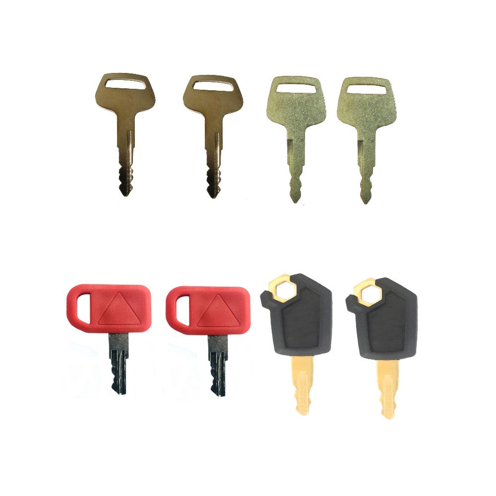 2 each Construction Key Set (8 Total) Fits Komatsu Replaces 787