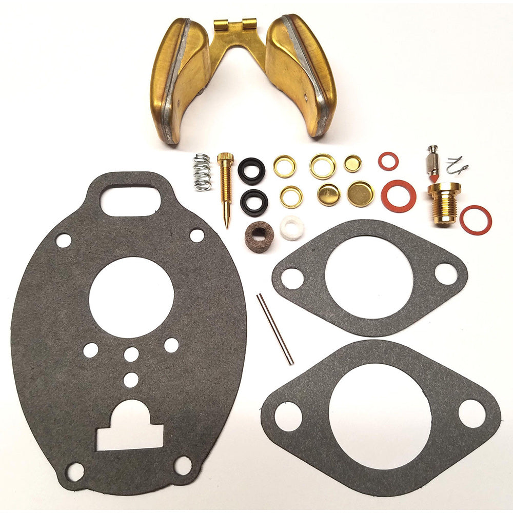 Economy Carburetor Kit & Float Fits International Replaces 381962R1