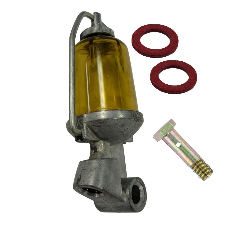 Gas Fuel Sediment Bowl, Bolt & Washer Kit Fits Ford 600 601 700 800 801