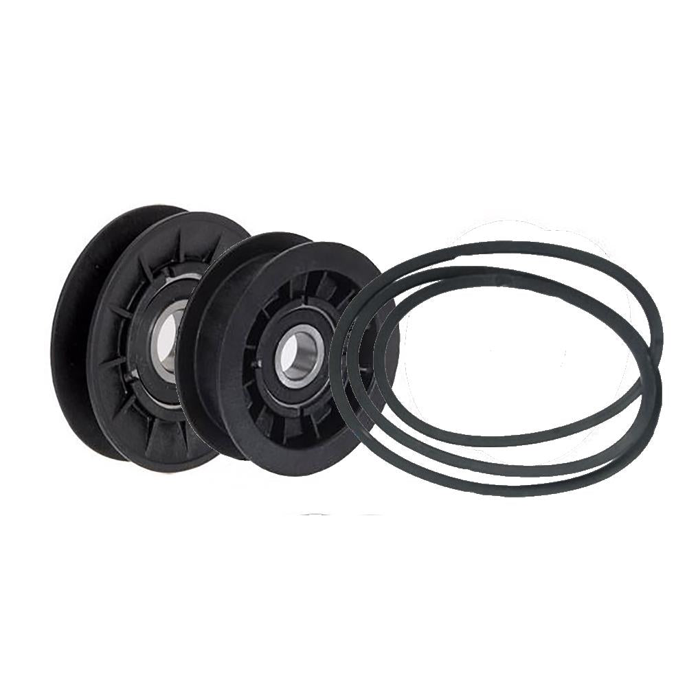 New Idler Pulley Kit W/Transmission Drive Belt Fits John Deere LA125 LA130 LA135