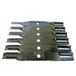 6 REPLACEMENT BLADES FOR LAND PRIDE 890-171C 890171C 890-204C 375C