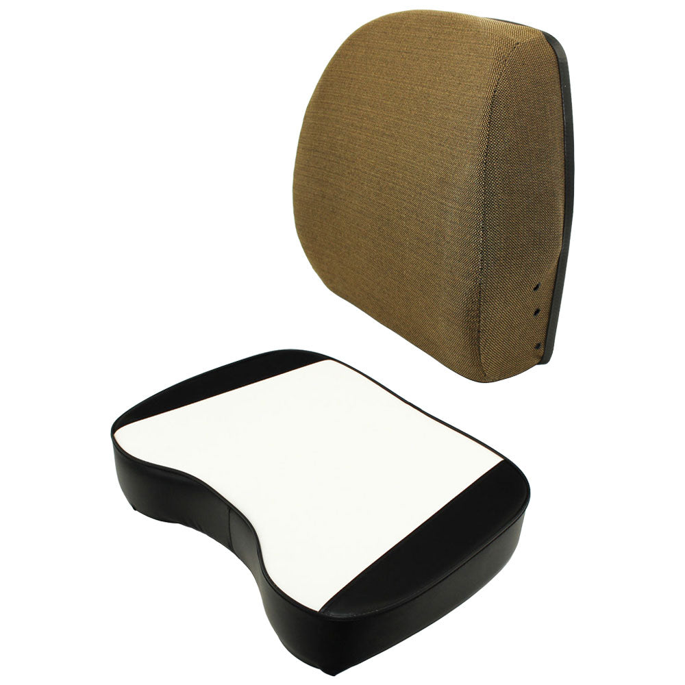 Brown Fabric Seat Cushion Set Fits John Deere 4030 4230 4430 4630 8430 8630