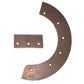 Snowblower Paddle Set with Hardware Fits John Deere Replaces AM115857
