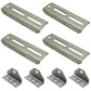 Qty. 4: 8" Bunk Board Bracket Kits  Fits Universal Products Replaces 81210-x4